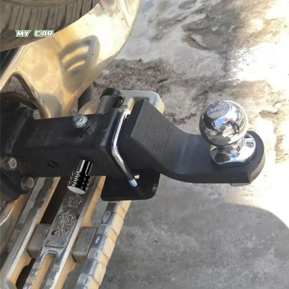 

Square Mouth Trailer Hook 50mm Ball Joint Rear Bar Pintle Hook Anti-Shake Device Modified Rogue Hook Traction Hook Yacht