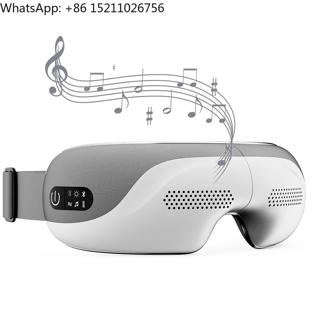 Phenitech Eye Massager Heated Eye Mask Visible Air Compress Massages Eye Muscles with 5 Massage Modes and 180 Folding Design