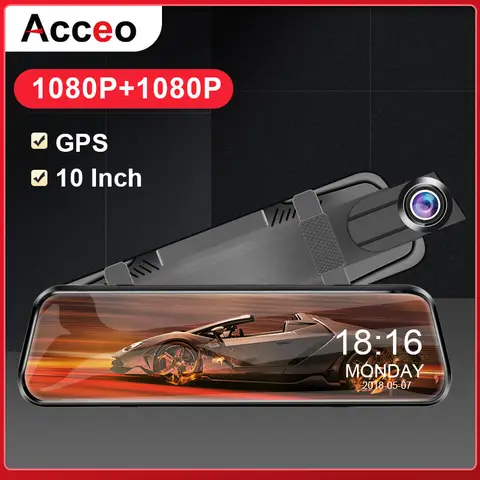 10 best sales rearview mirror dual channel recorder - №3