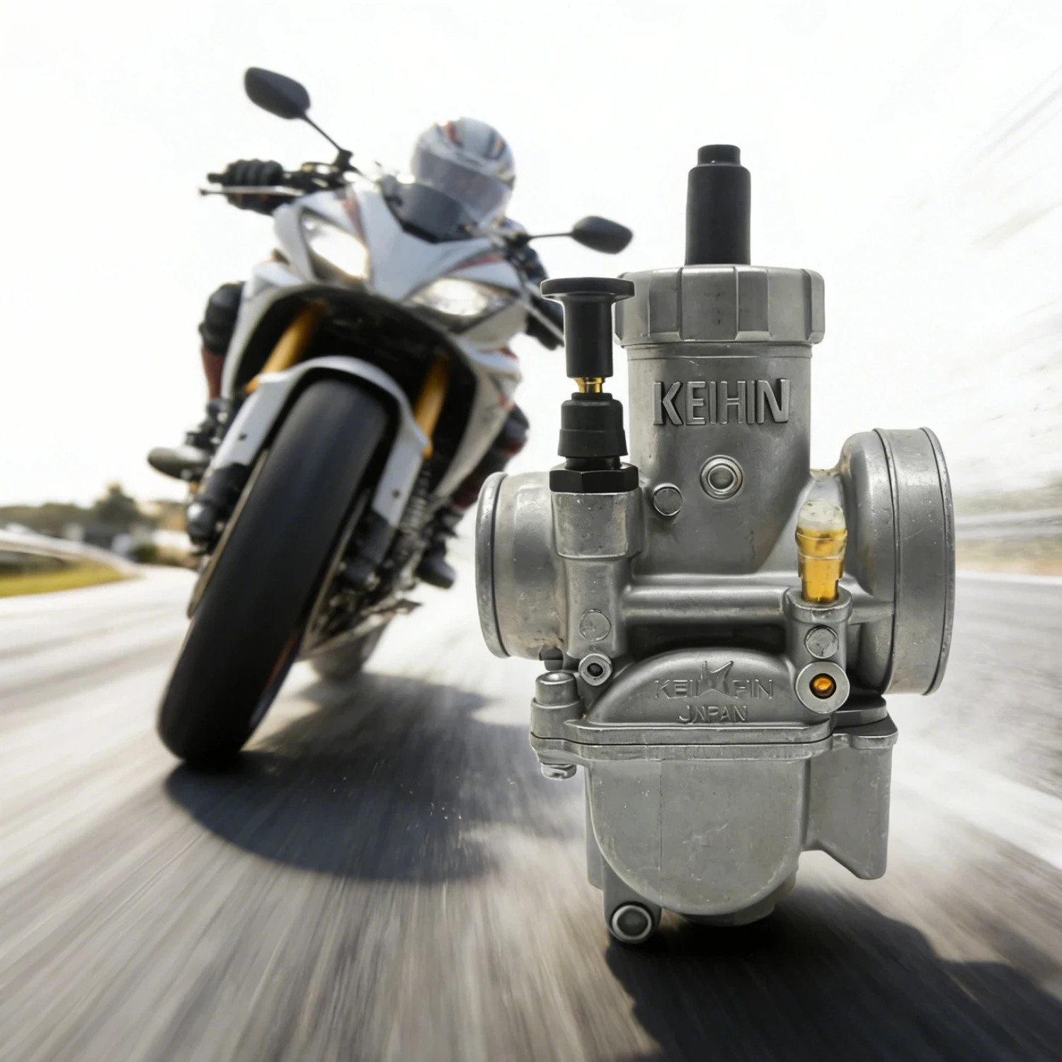 

Карбюратор мотоцикла Keihin PE28 Carb для Honda CR80 NSR150 KSR110/KLX110 GY6 125/150 Lifan ZS Dirt Bike ​ Карбюратор ATV 28 мм