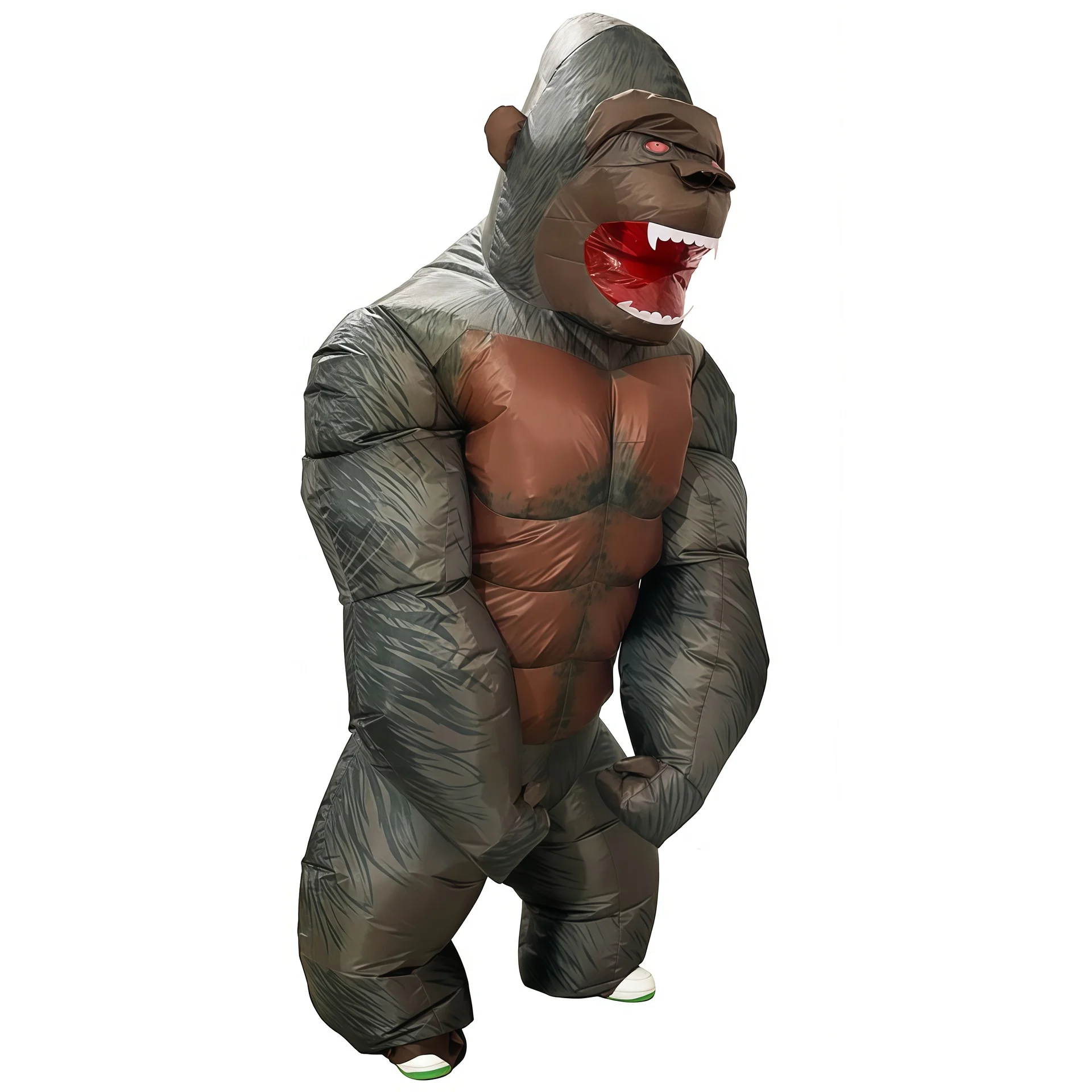 Disfraz inflable Vajra gorila, marioneta de dibujos animados, accesorios para actuación en escenario, disfraces divertidos y divertidos, disfraz inflable Vajra