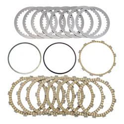 Drive Clutch Plates Kit For Harley Twin Cam Touring Road King Glide Softail Fat Boy Breakout Street Bob Low Rider (Not For M8)