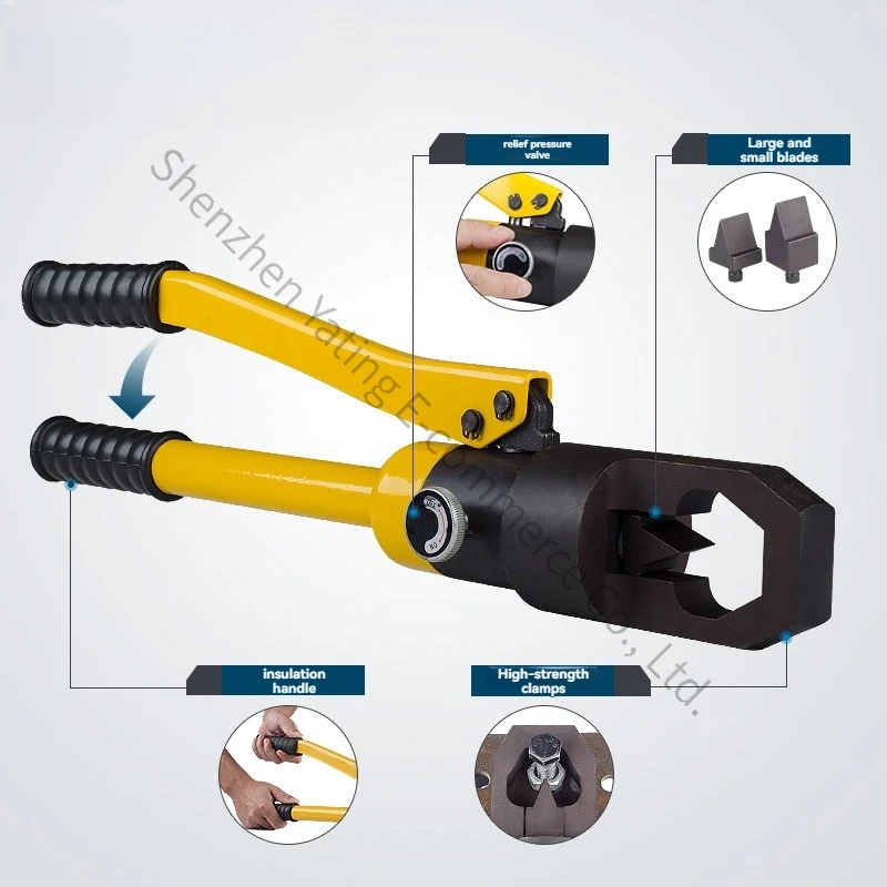 YP-24 Integral Hydraulic Nut Cutting  Nut Splitter, Cutter, Manual Crusher