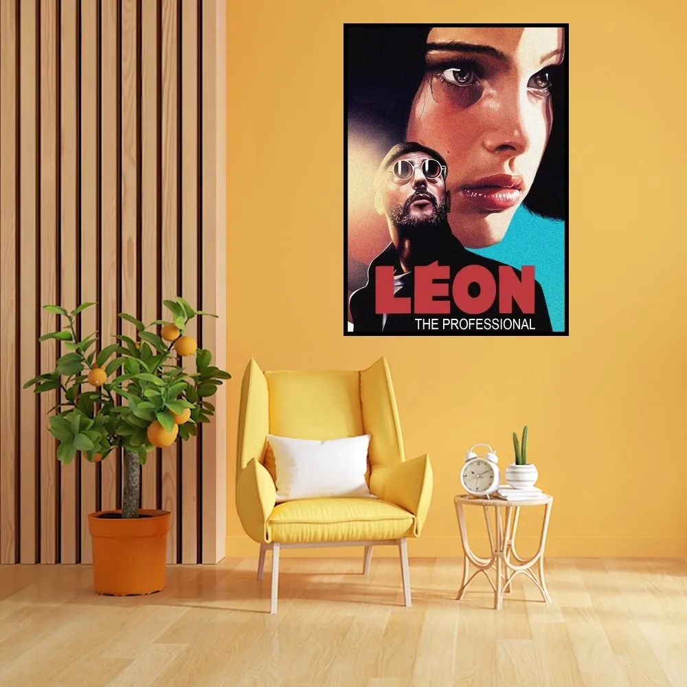 Classic Film Leon The Professional Poster Prints Wall Painting Bedroom Living Room Decoration Office Home