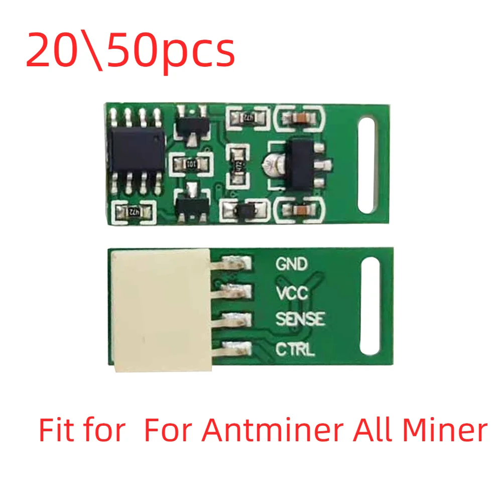 20\50pcs 4 Pins Fan Simulator Emulator For Antminer All Miner For Z11 Z15 S9 T9 S17 T17 S19 L7 D7 Fan Speed Controller