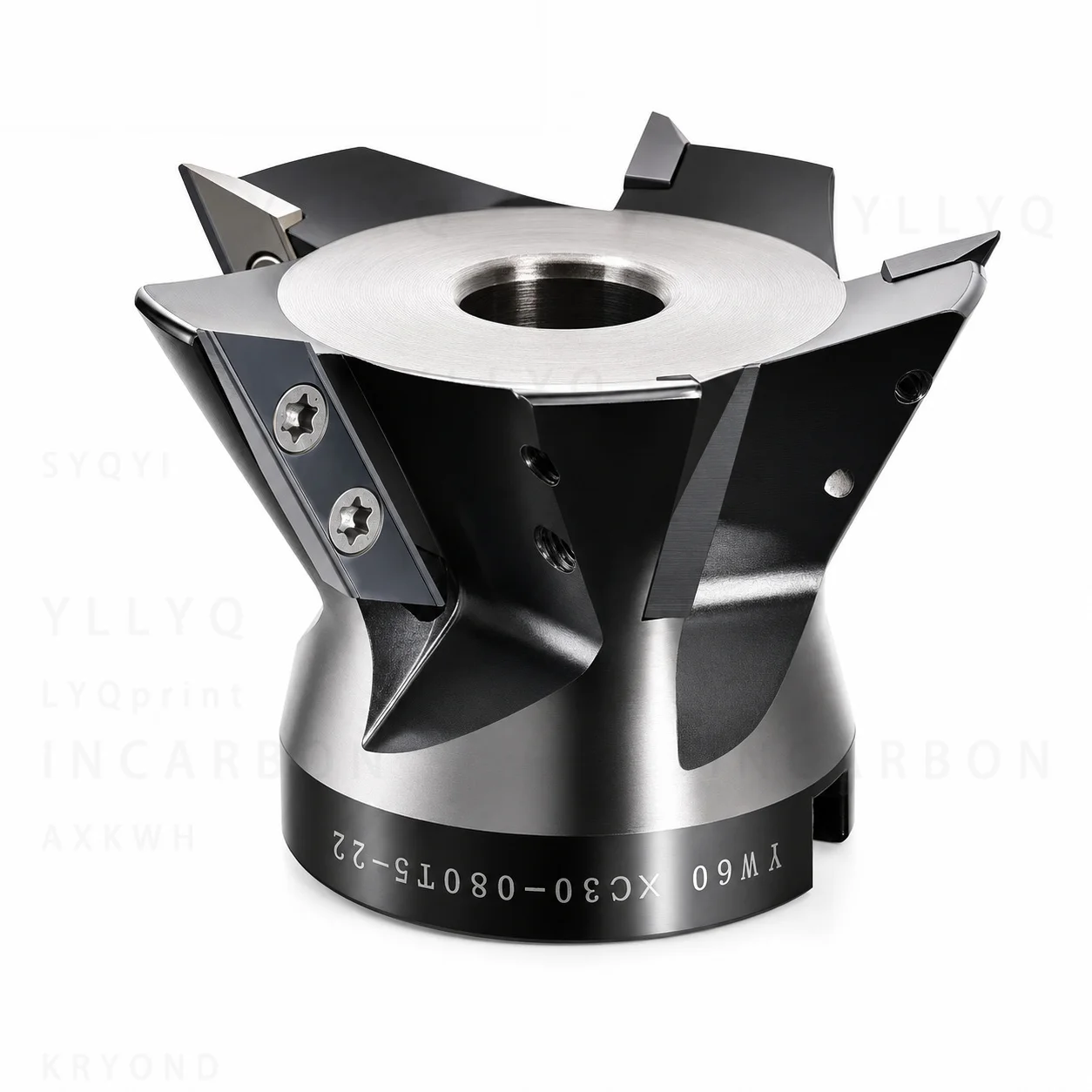 YW55 YW60 YW75 Dovetail Cutter Head 55/60/75 Degree Extended Cutting Edge for XCET3004 Carbide Insert