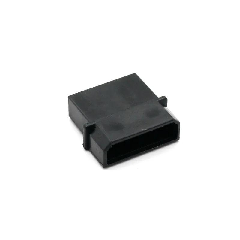 

Angitu Black clear 5.08mm 4Pin Male IDE/Molex Housing Connector For Molex Power Cables