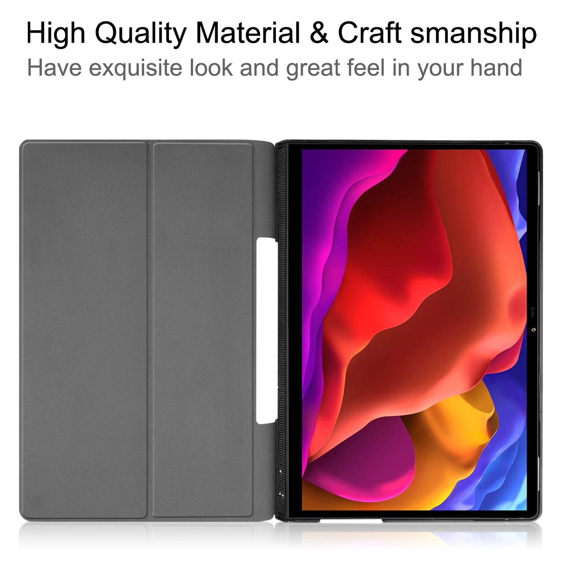 Stand Case For Lenovo Yoga Tab 13 YT-K606F 11 YT-J706F YTJ706X 2021 Yoga Smart Tab 10.1 2019 YT-X705F YT-X705X Cover PU Leather