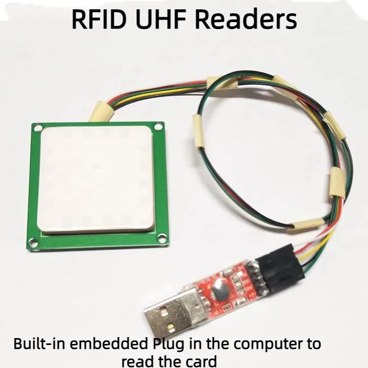 

RFID UHF Reader/writer UHF Reader Module Antenna Integrated Recognition Distance 2 Meters 915mhz Handheld