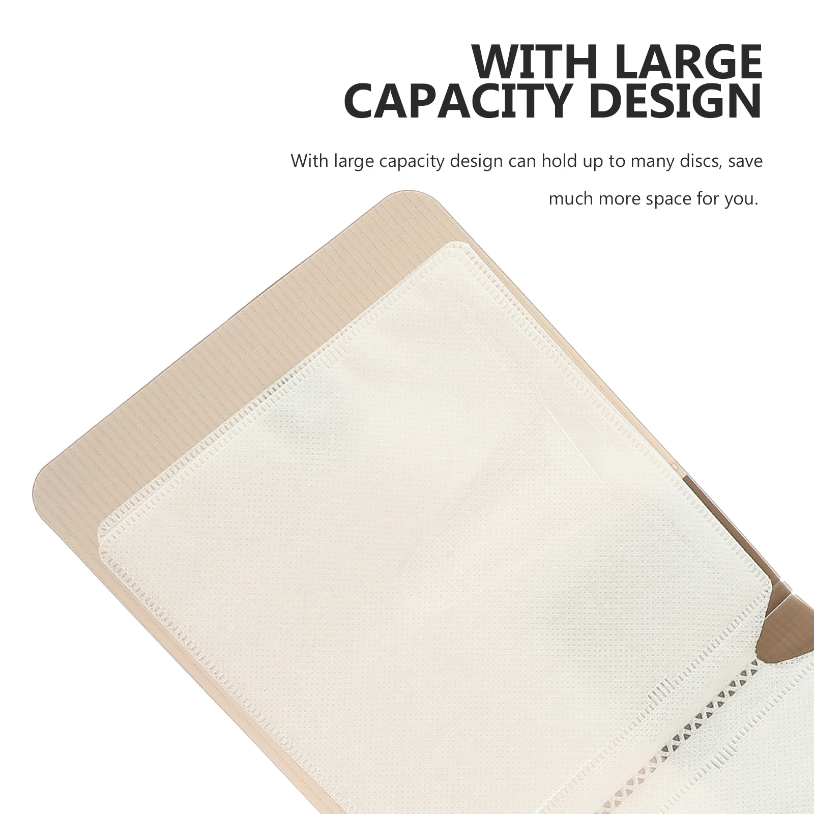 CD DVD Storage Binder Bag Translucent Plastic Case Protect Scratch Save Space Portable Car Travel Home Large Capacity Hold Discs