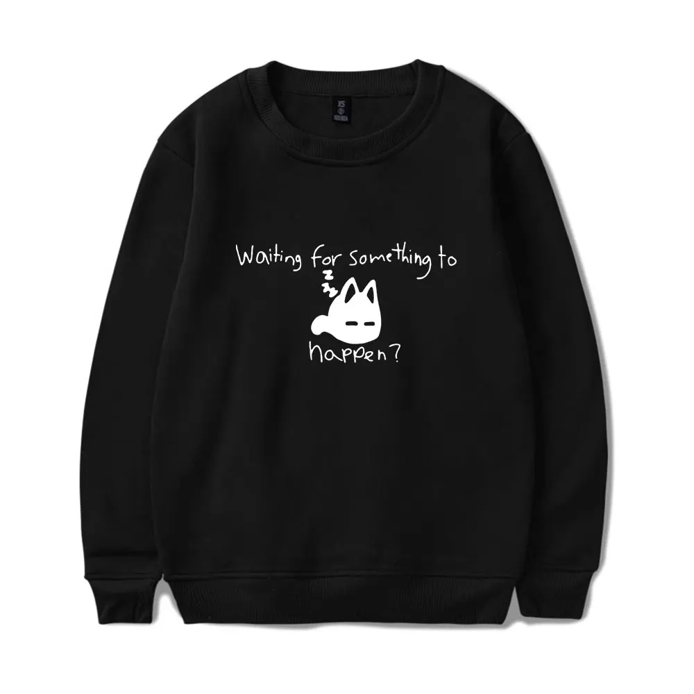 

Omori Waiting for Something to Happen Hoodie Vintage 90s Merch Sweatshirt Harajuku Women Streetwear Outwear Unisex Sweatshirt