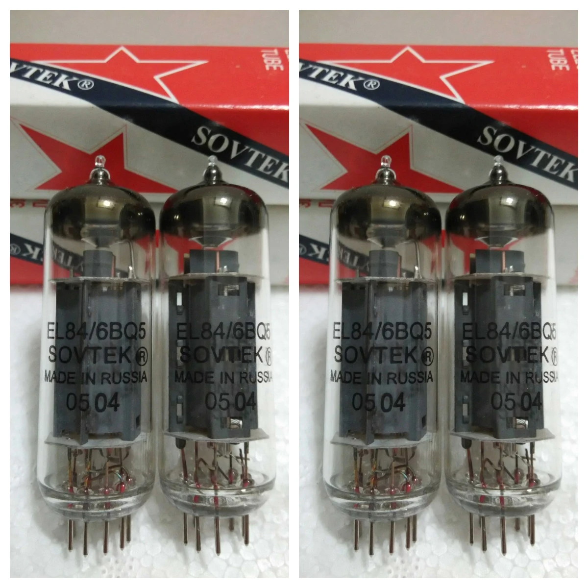 New SOVTEK EL84 Electronic Tube Replacement Beijing 6P14 EL84 6BQ5 6p14 Precision Matching