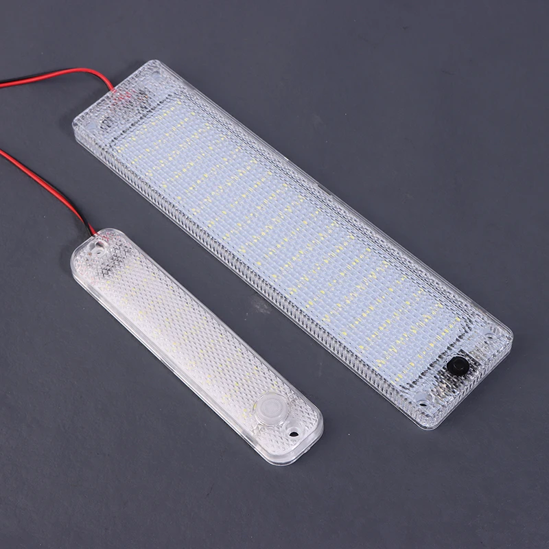 12V-85V 36 108LED Interior Light Bar Strip With Switch LED Car Interior Lamp Camper Bus
