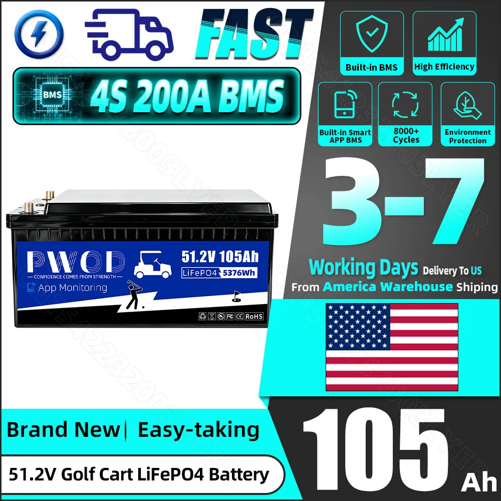 Smart Home Energy App - Akumulator Lifepo4 48V 105Ah z aktywnym