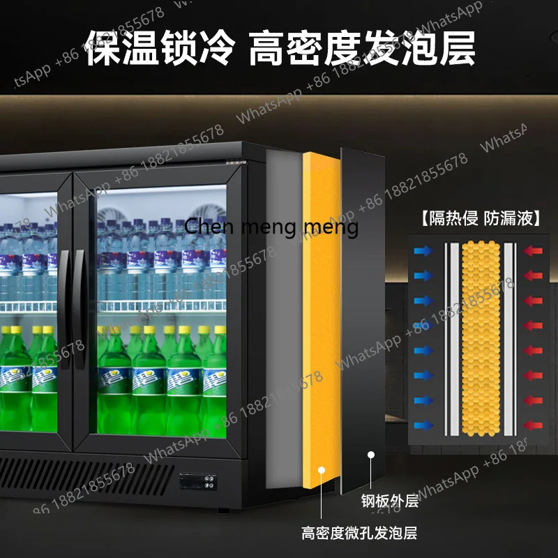 Weinbarschrank, kleiner Bier-Desktop, gekühlte Vitrine, kommerzielle Getränkekonservierung