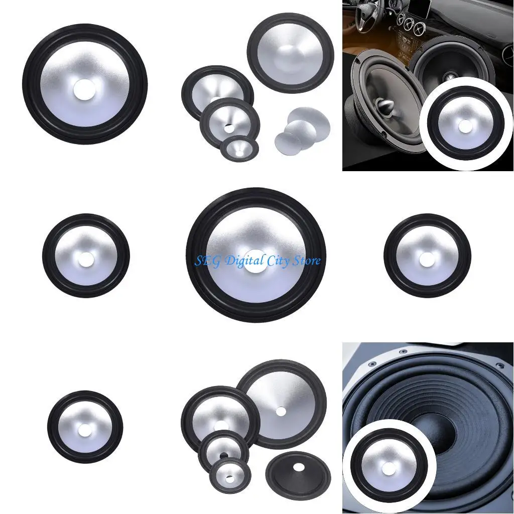 

U75B Durability Fiber Composite Speaker Cones Repair Set with Foam Edges 4 to 10Inch