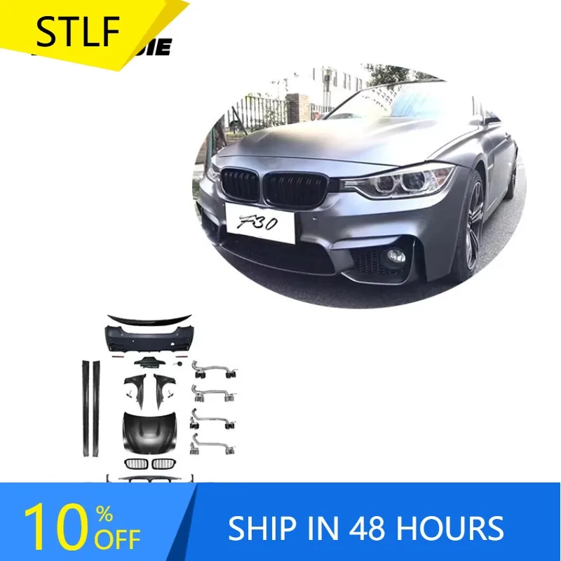 

Zuimi High-end F30 M3 Body Kit 1:1 For 2013-2018 3 Series F30 M3 Front Bumper Side Skirts Exhaust Hood Fender F30 Bodyki
