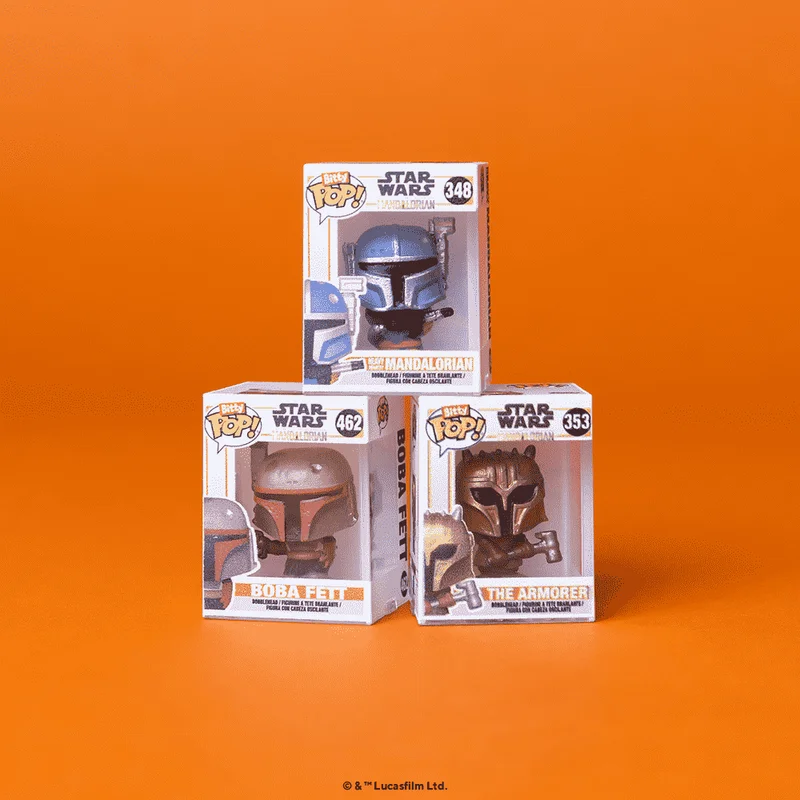 ファンコポップミニフィギュアブラインドボックススターウォーズマンダロリアンシリーズブラインドボックスグッズ限定版模型玩具置物ギフト