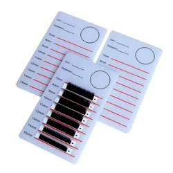 Acrylic Eyelash Board Eyelash-Tray Palette Eyelash Tray Strip Stand Individual Eyelash Extensions Hand Plate Lash Pallet Holder