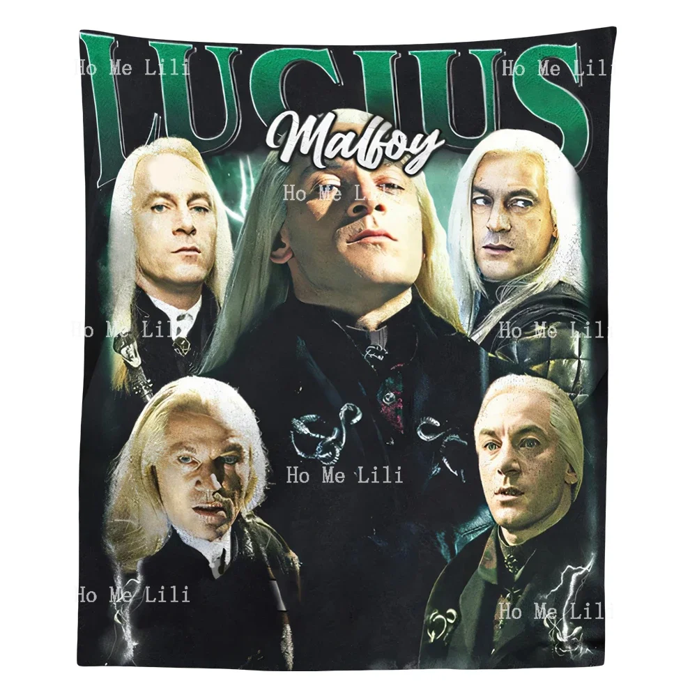 Limited Lucius Malfoy Vintage Gift Tapestry Wall Hanging For Bedroom Livingroom Modern Design