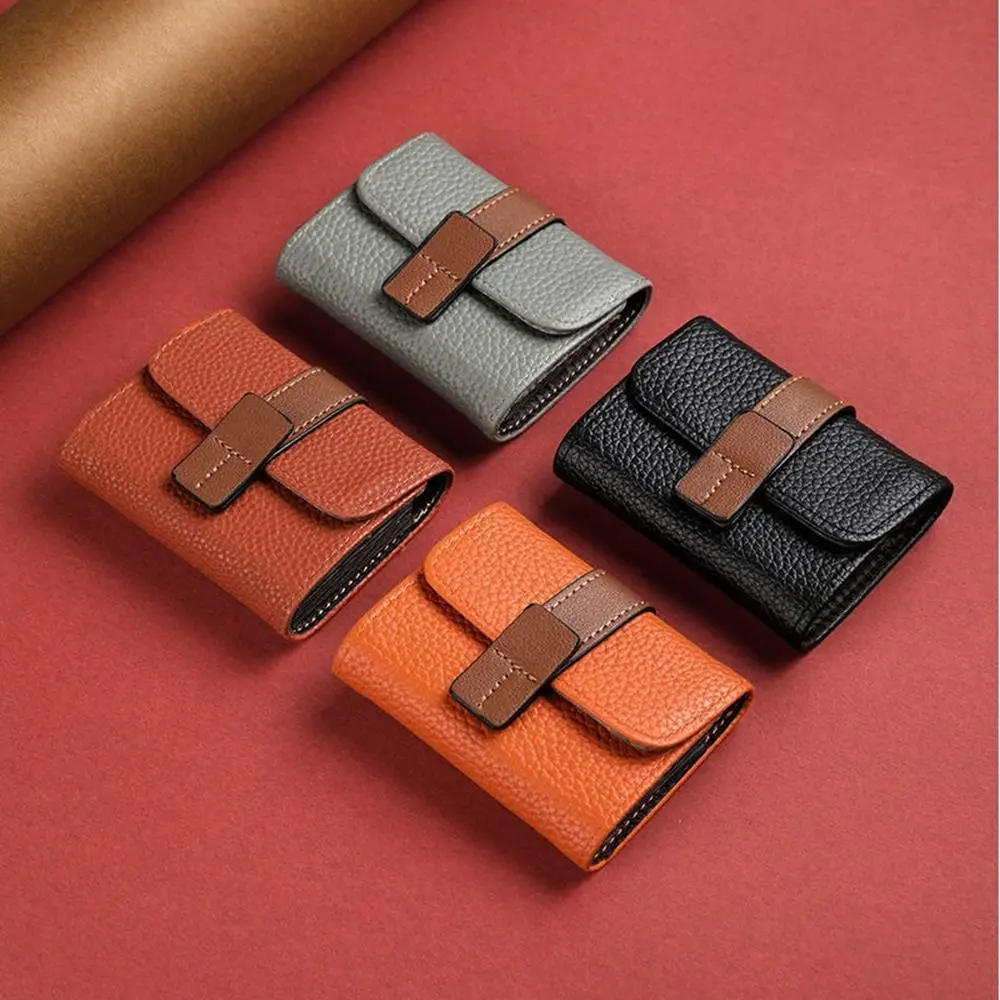 

Coin Purse PU Leather Multi-card Slot Multi Card Pockets Organ Card Holder Women Wallet Credit Card Clip Women Card Bags