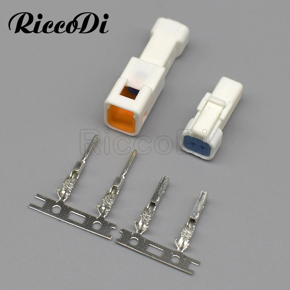 Kit Connettori Impermeabili JWPF 2/3/4/6/8 Pin Per Auto – Set Maschio/Femmina Con Terminali - 2