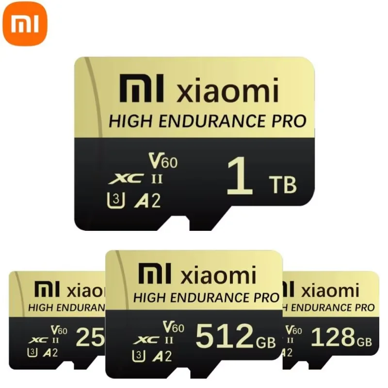 Original Xiaomi A1 Memory Cards Camera Card 2TB 1TB Sd Card 512GB 256GB 140MB/s Class 10 UHS-1 Flash Card Micro TF Sd Cards