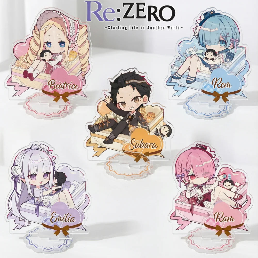 

Anime Re:zero -starting Life In Another World- Kara Hajimeru Isekai Seikatsu Model Figurine Ornament 10cm Acrylic Standee Gifts