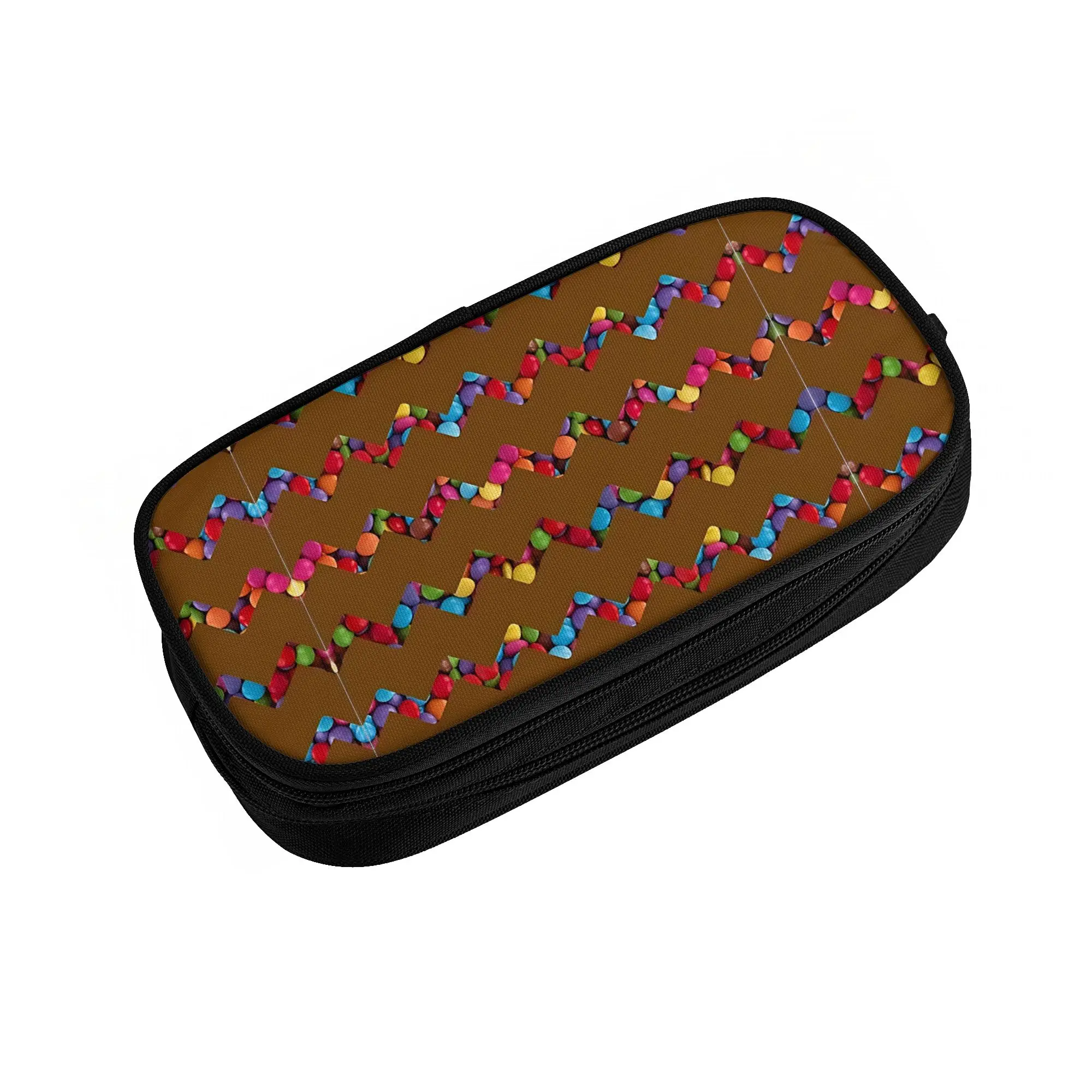 1 piece Lightweight chocolate candy Pencil Case Student Pen Bag Smarties School Stationery Bag