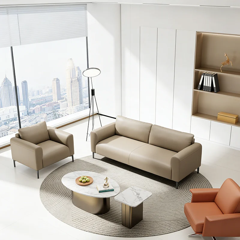 

Large Office Furniture Sofa Modern Design Creative Sofa Set Reception Lounge Comfortable And Durable