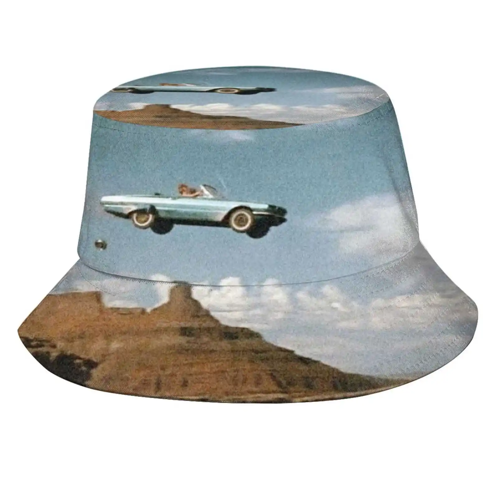 Thelma And Louise Car Flat Top Breathable Bucket Hats Thelma And Louise Thelma Louise Thelma Dickinson Louise Sawyer Susan