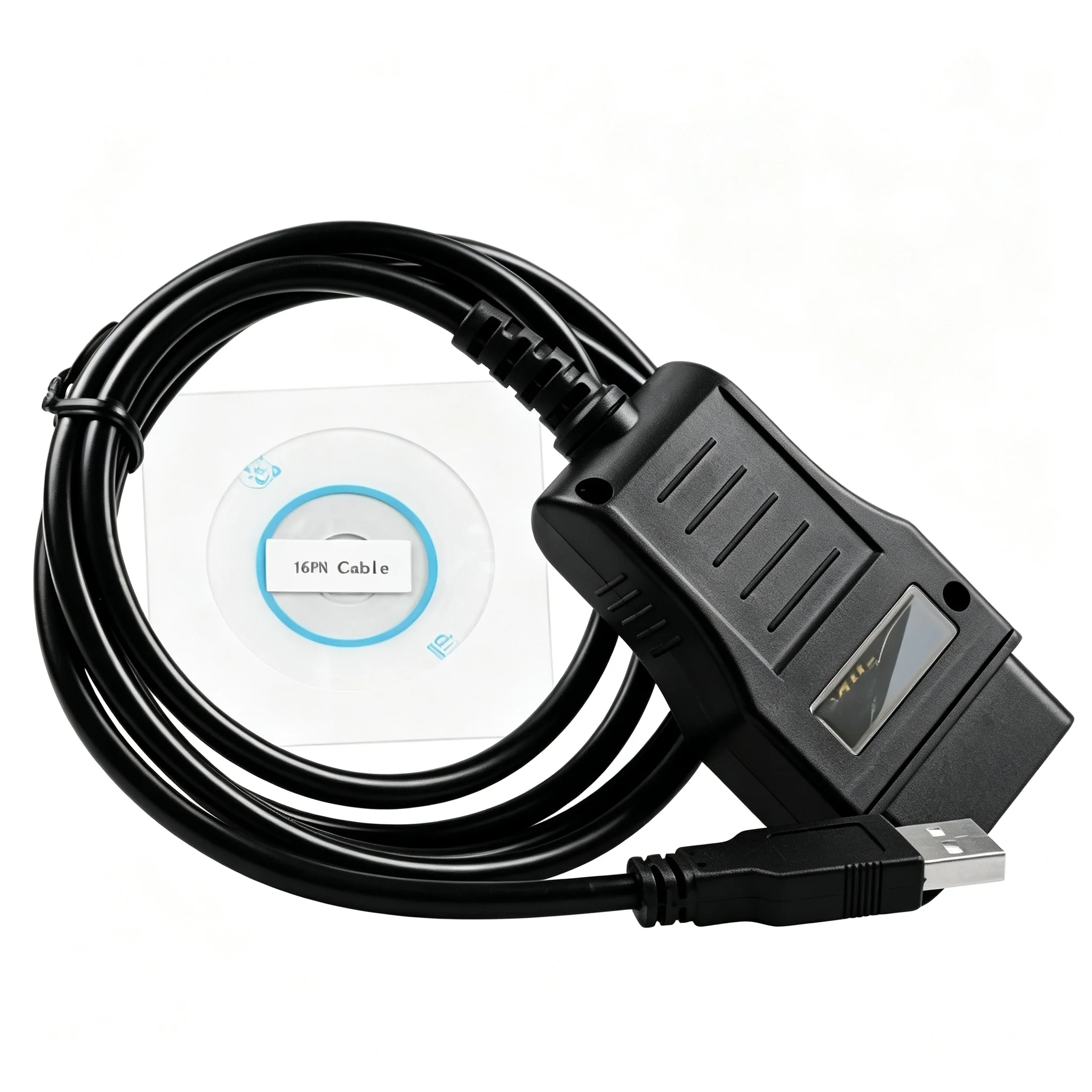 16 Pin OBD2 Diagnostic Cable USB Car Diagnostic Interface Cable for Vehicle Diagnostic Tools