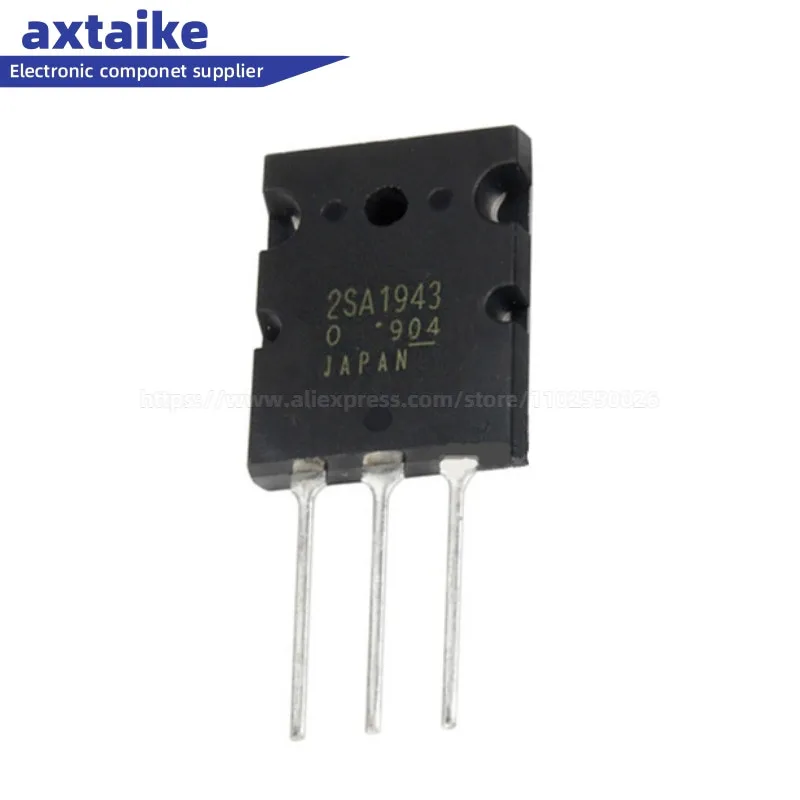 5PCS 2SA1943 2SC5200 TTC5200 TTA1943 NPN PNP 230V 15A TO-3PL Audio Power Triode High-power Power Amplifier Pair Transistors
