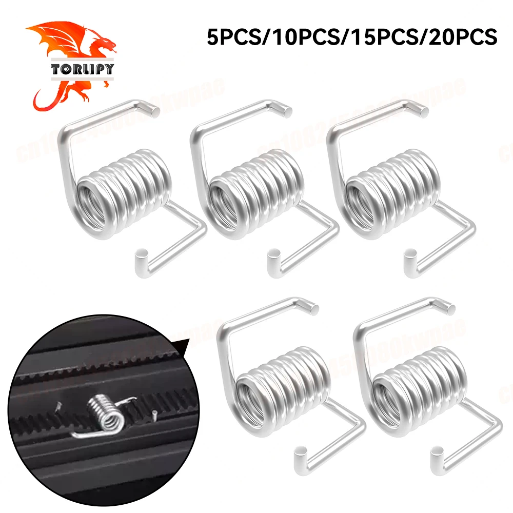 

5 шт.-20 шт. пружины натяжителя ремня ГРМ с торсионным замком, детали 3D-принтера GT2 2GT, ремень ГРМ 6 мм для аксессуаров для 3D-принтеров