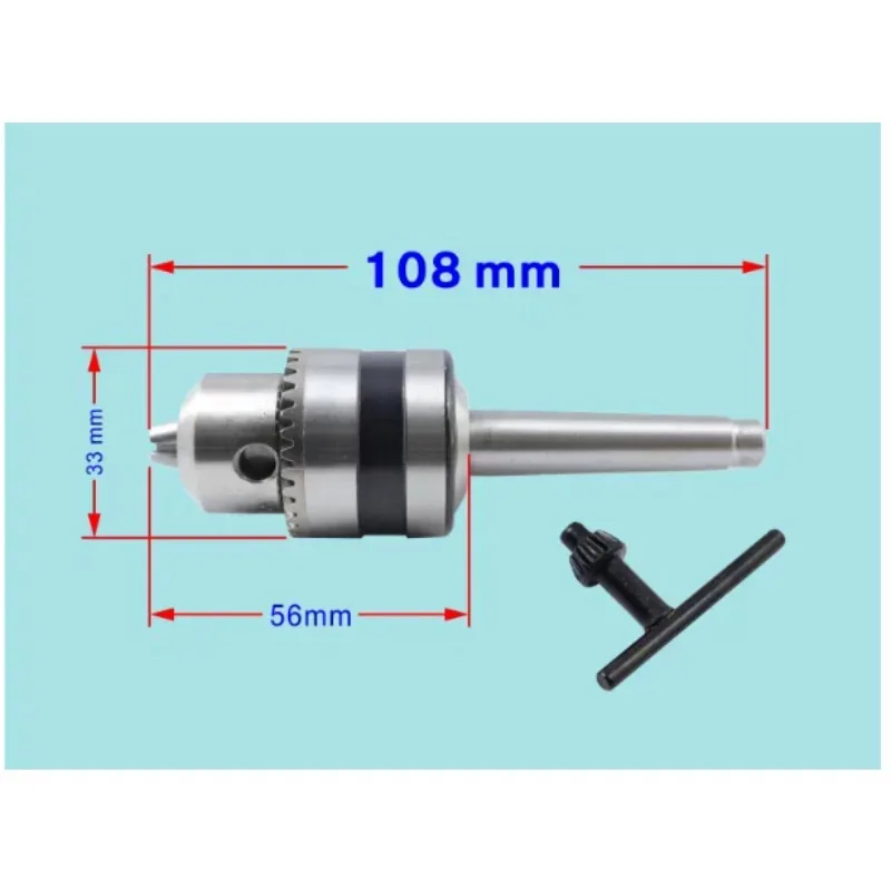 DIY Micro Lathe Tailstock Slider Assembly B12 Drill Chuck Live Center Spindle Set For Mini Bench Lathe Turning Work