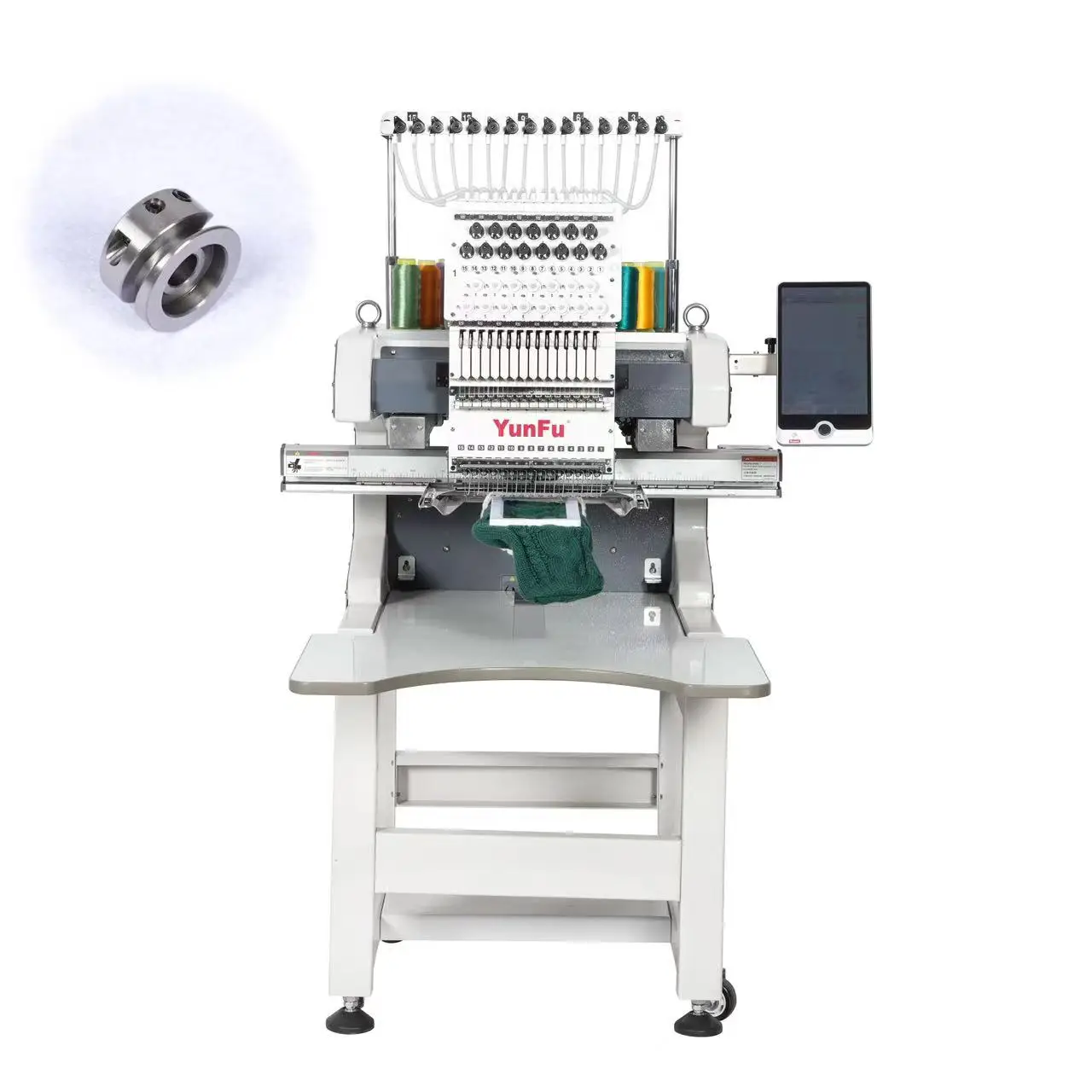 QM-1201/1501 400*600mm New Model T Shirt Embroidery Machine 3d Embroidery Machine Portable Household Embroidery Machine