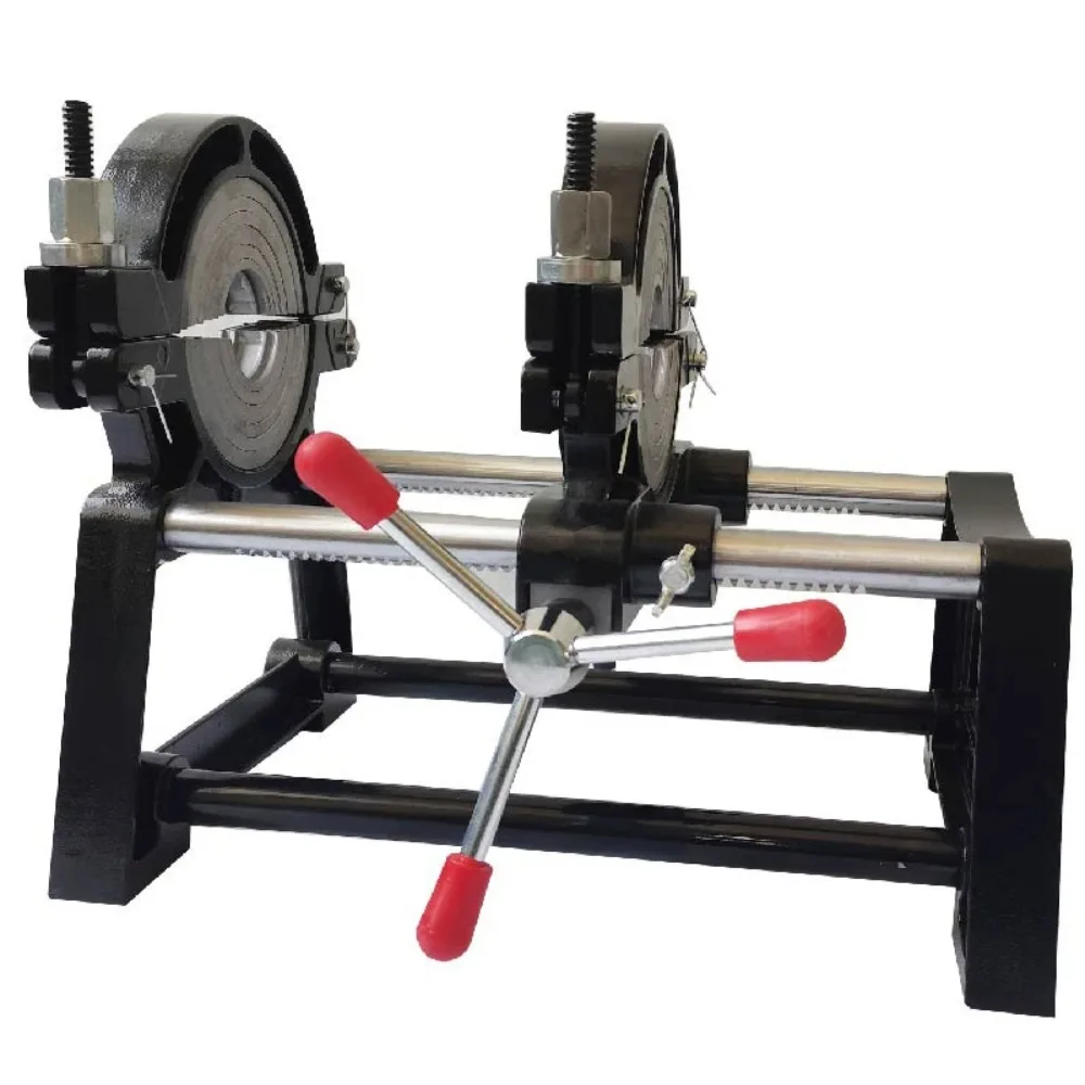 Hand Push Screw Hydraulic Frame For PE Pipe Butt Welding Machine Plastic Pipe Fusion Welder Main Frame Replacement Spare Parts