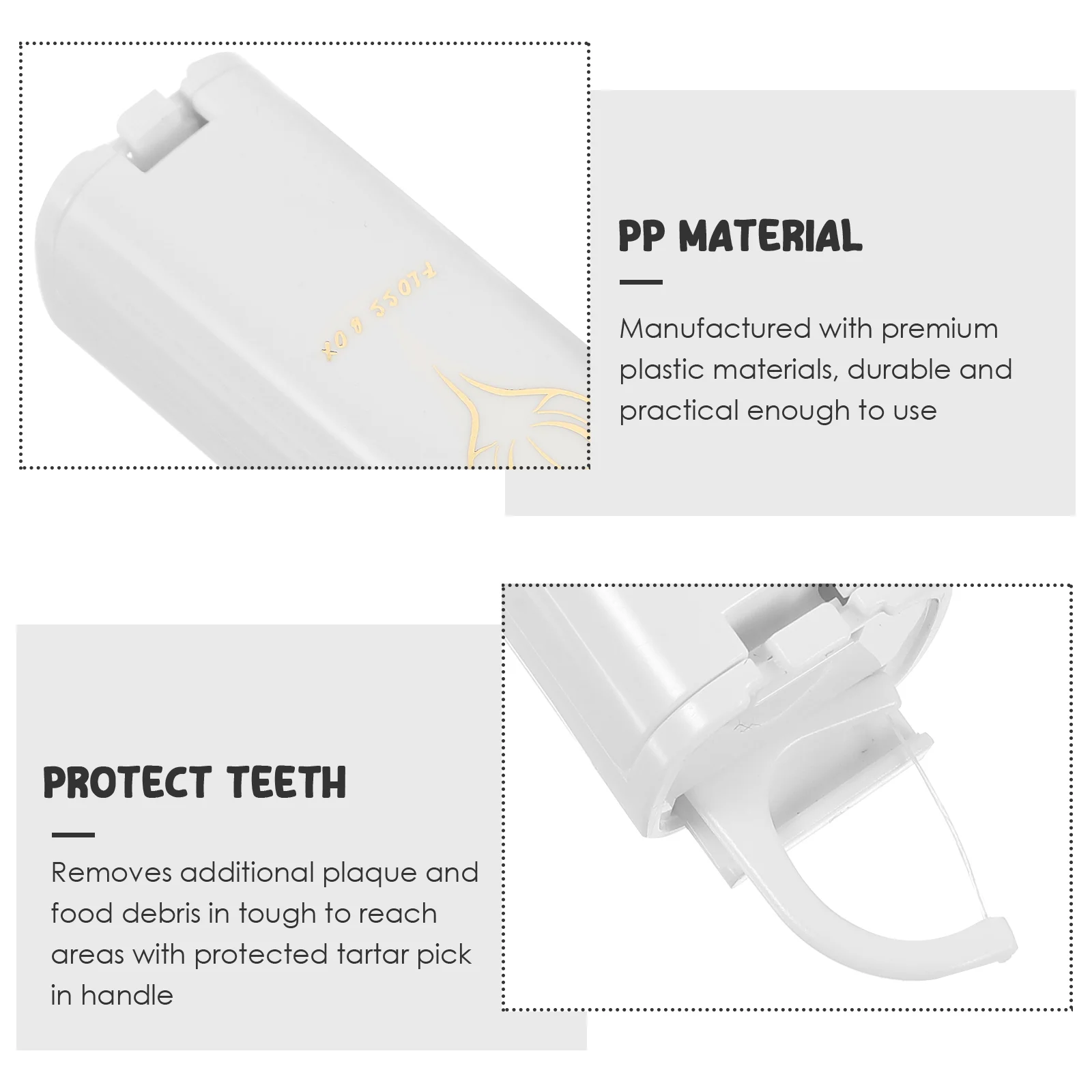 Dental Floss Storage Box Flossers Organizer Carry Tooth Accessory Pp Portable Supply Small Teeth