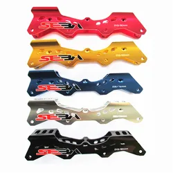 SEBA Plane Inline Skate Frame, 231mm 243mm, For FSK Slalom Braking Slide Skating Base, for SEBA HV IGOR KSJ PowerSlide RB Boot