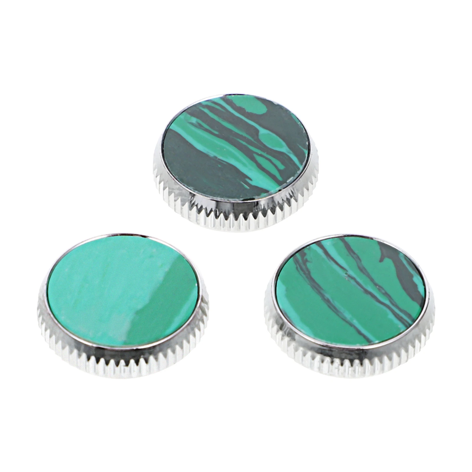 

3pcs Saxophone Finger Button Replacement Parts Repair Accessory For Trumpet Screw Cover Musical Instrument Diy Decor Green