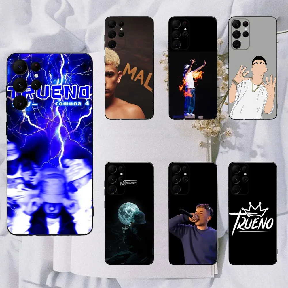 T-Trueno Fell Me Rapper Phone Case For Samsung Galaxy A20,A21s,A22,A31,A32,A52,A53,A72,73,A80,A91 Soft Black Cover