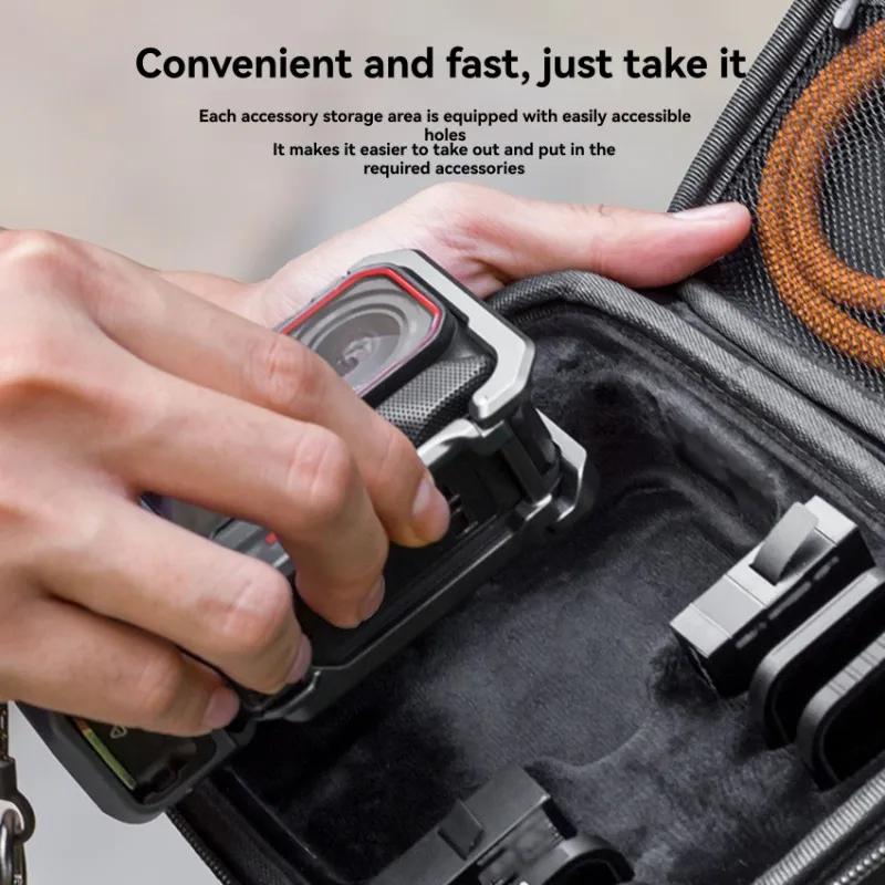 حقيبة تخزين جديدة متوافقة مع Ace Pro 2، صندوق ملحقات منظم لعتاد التصوير الفوتوغرافي ممتص للصدمات لجميع الأغراض #5