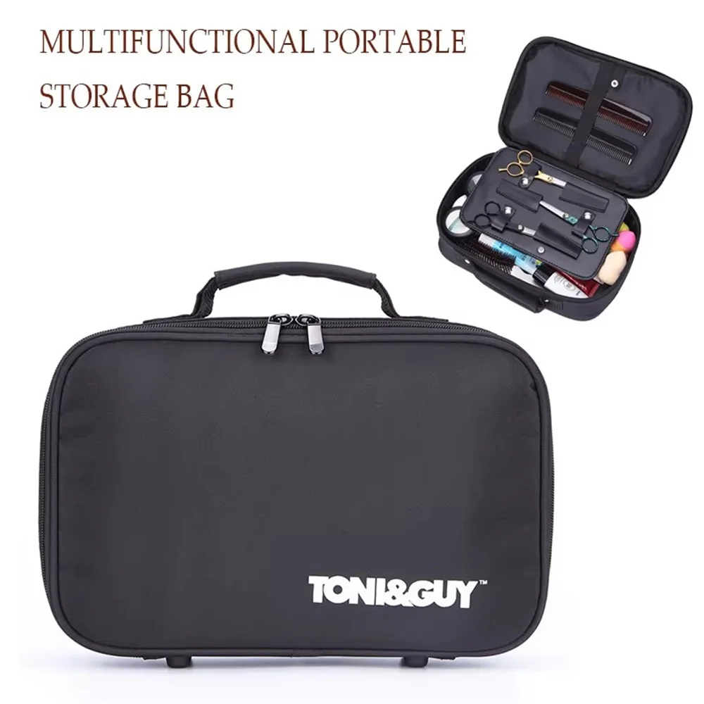 

Профессиональная машинка для стрижки волос, набор для макияжа, большая вместительная коробка для хранения, парикмахерские инструменты, портативная жесткая сумка для багажа