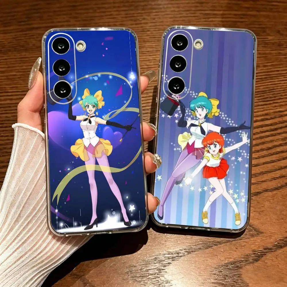 Magical Star Magical Emi Anti-Fall Transparent Printed Phone Case For Samsung Galaxy A73/A72/A71/A53/A52/A51/A22/A91/A80