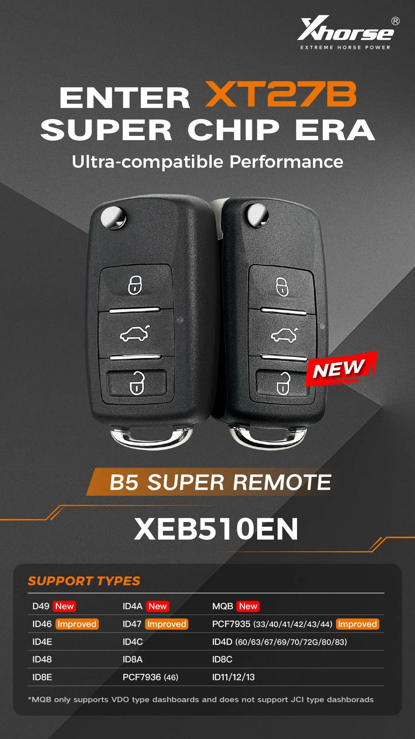 1 Stück XHORSE XE Serie Fernbedienungsschlüssel mit Super-Chip XEKF20EN XEKF21EN XELEX0EN XEDS01EN XEMQB1EN XEB510EN Autoschlüssel für VVDI Key Tool – Detail 29