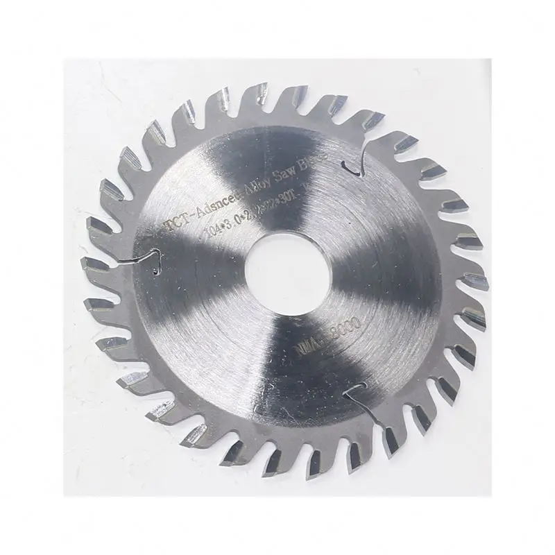 KDT Edge Banding Machine Parts Woodworking Tools TCT Carbide Edge Bander End Trimming Cutter Circular Saw Blade With Dia 104mm