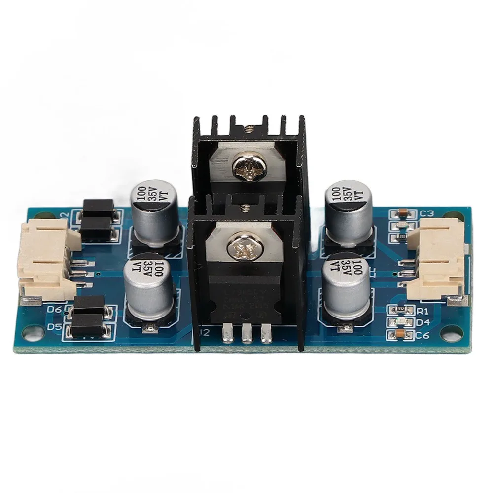 

12V Voltage Regulator TO220 Chip DC 15V-24V/ AC 12V-18V Input Power Supply Regulator Module Dual Pos/Neg Power Supplies