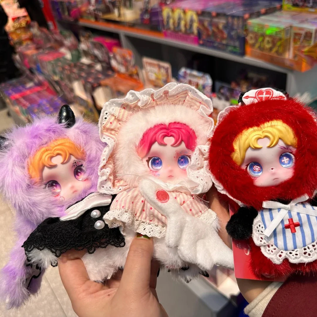 

new Ossia Soft Spiky Plush Vinyl Doll Blind Box cute Collectible Trendy Toy Figure Gift For Anime Toy Lovers pendant