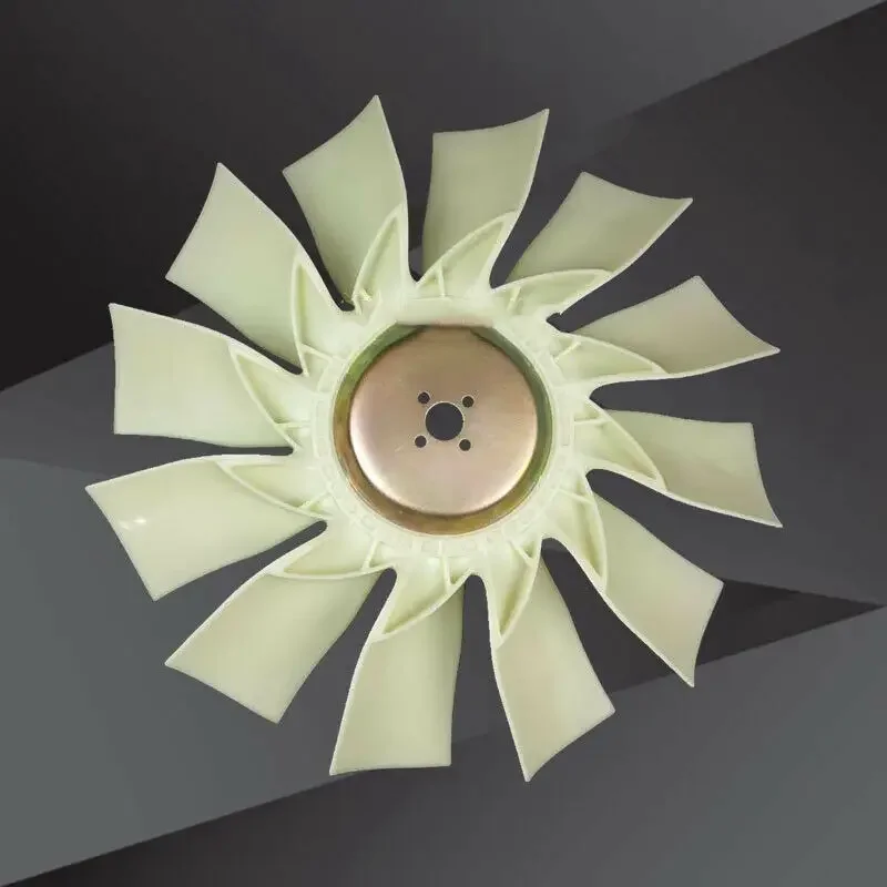 12 Fan Blade 89801850700 Fit for Hitachi ZAX200-3 ZAX210-3 4Hk1 Engine 8-980185070-0