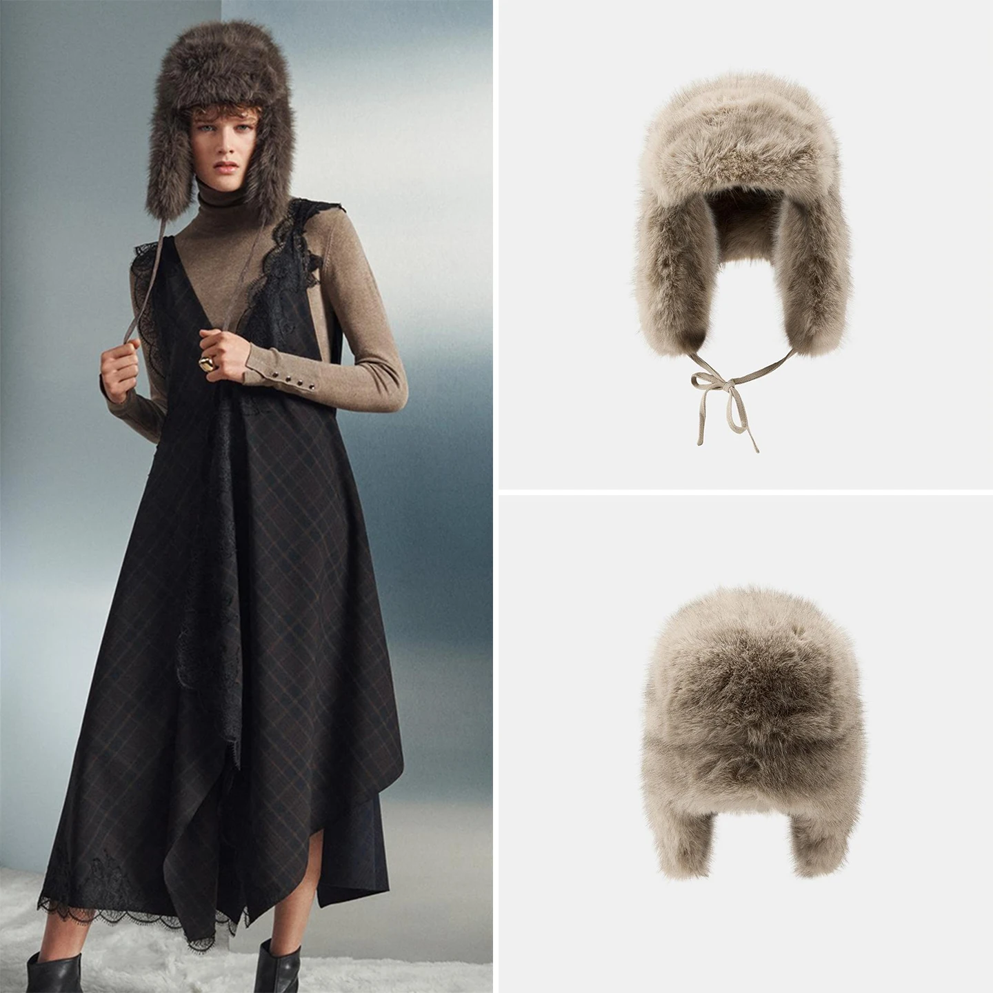 

Зимние пилотские шапки Z для женщин: бежевые, модные, теплые и удобные головные уборы от Z